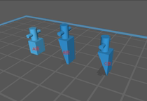 Single cable pile simulation ship cable pile ship model Cable pile