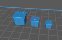 Hatch simulation ship-adapted ship model (light-cured printing)