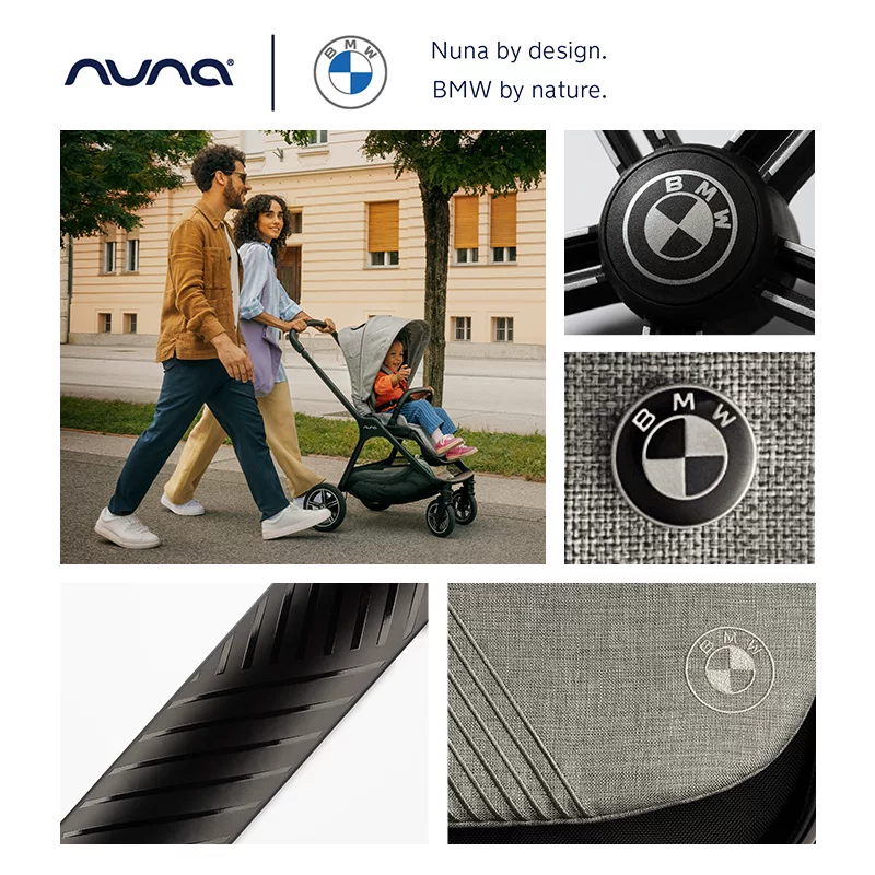 NUNA Next, universal folding stroller with seat, can sit and lie