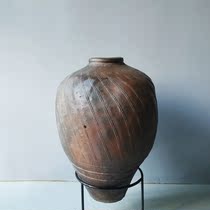 Collection of objects) oriental pottery jar large jar pottery flower ware Silence Wind Hotel Minjuku Soft Dress Space Props Decoration Pendulum