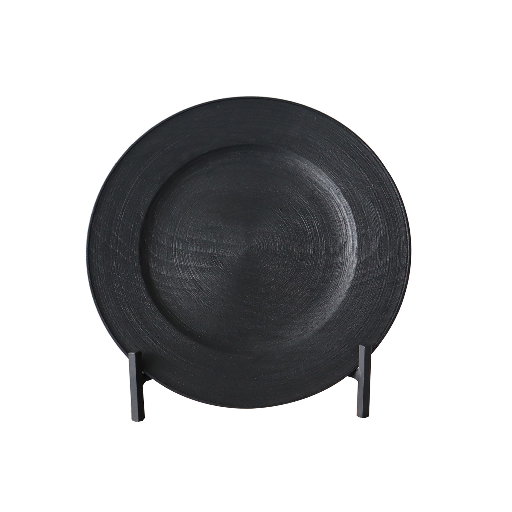 Collection) wabisabi wabi-sabi wind storage bowl black wooden plate wooden fruit plate props hotel homestay home soft decoration