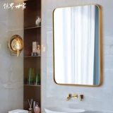 Северная квадратная крыльца декоративное зеркало Американское зеркало в ванной комнате в европейском стиле стена настенная зеркал для спальни зеркало зеркало зеркало макияж зеркало