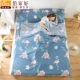 100% túi bông ngủ đi qua bông pad giường du lịch cầm tay bẩn áp dụng tờ đi du lịch khách sạn - Túi ngủ túi ngủ cá mập