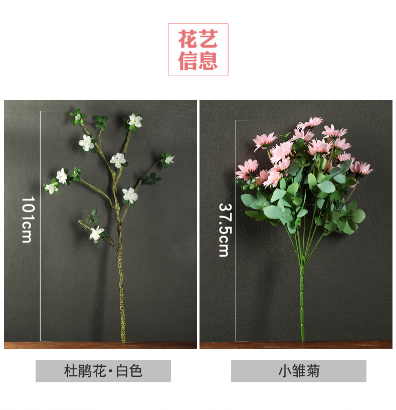 The creative scene ground vase furnishing articles home decoration ceramic pottery three - piece sunflower flowers sitting room
