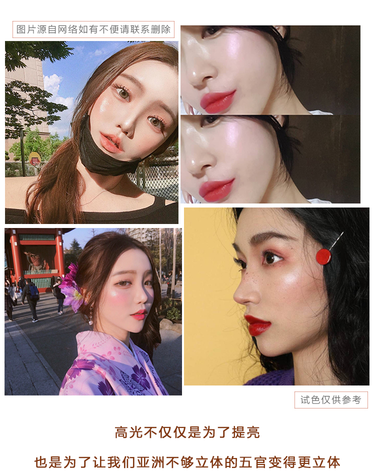 Châu Âu và Châu Mỹ OFRA RODEO DRIVE BEVERLY HILLS Roulette Bột bóng cao Laser Shine Net Red Brightening Powder nhũ highlight
