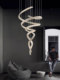 Villa Open-Air Living Room Large Chandelier Designer Light Luxury Art High-End Loft Duplex Staircase Crystal Chandelier