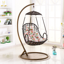 Savage Valley hanging basket rattan chair Adult rocking chair Indoor balcony single hammock birds nest chair Household creative swing hanging chair