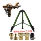 Трехногие сиденье + медное сопло + соединение аксессуаров [соединение 5 труб]