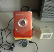 Watermelon Red Panasonic RQ-Sx73 Tape Walkman Cartridge Single Players New