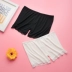 Modal cotton đen leggings nữ ren chống ánh sáng an toàn quần ba điểm mỏng phần bảo hiểm quần short - Quần short