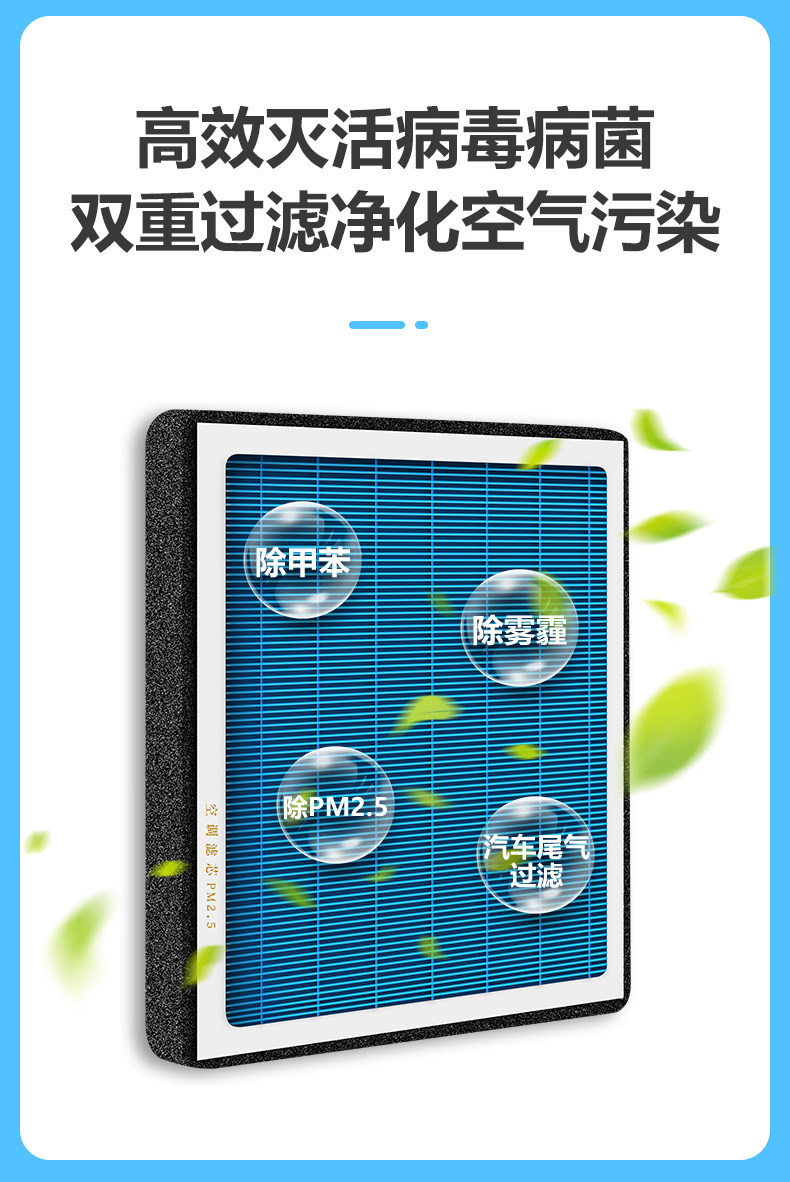 Aromatherapy Air Conditioning Filter Compatible with Volkswagen Lavida, Bora, Sagitar, Polo, Golf, Jetta, Lamando, and Magotan Air Filters