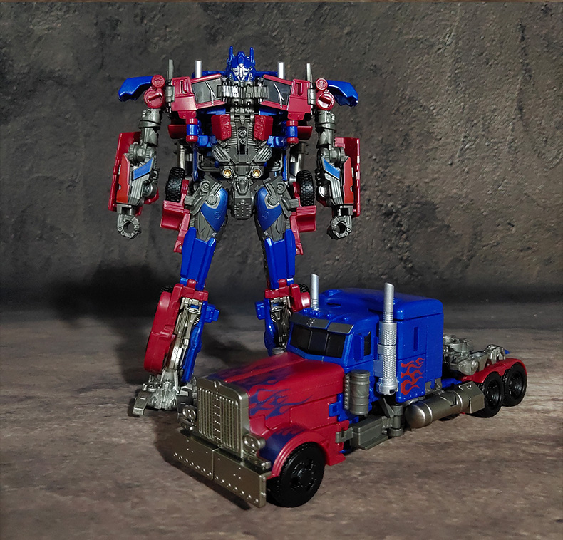 Biến dạng Overlord Đồ chơi khủng long King Kong 5 Steel Suowei Zhentian Phiên bản hợp kim Optimus Prime Phiên bản phim Robot - Gundam / Mech Model / Robot / Transformers mô hình gundam build divers