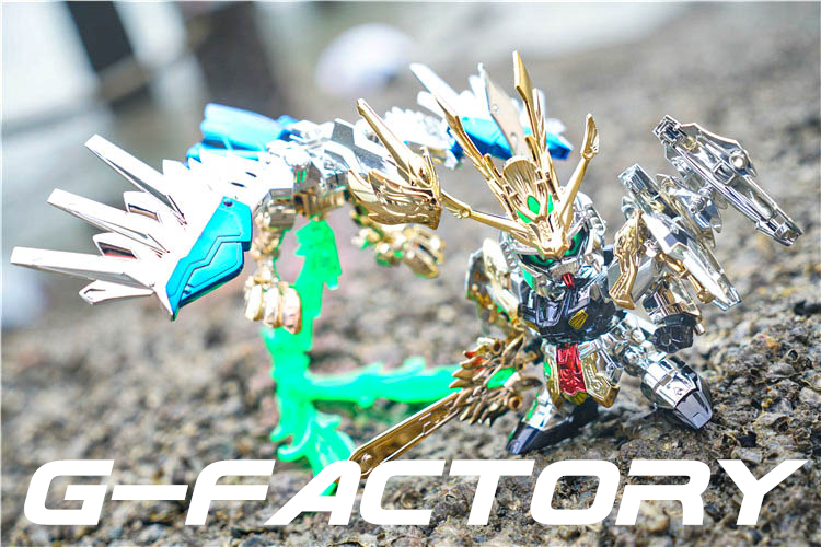 Up to the factory Wandai SD Q Edition BB 330 Three Kingdoms Chuanyong Kong Ming Zhuliang Bright Electroplating Substitute