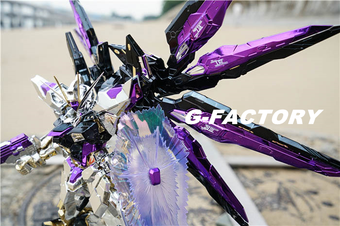 Gundam factory SF MB MG assault free assault Free steel bomb assembly electroplating Sheet spray OEM