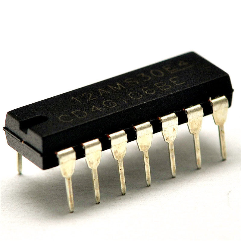 Brand new original CD40106BE CD40106 DIP14 six Schmidt forward and reverse beat confirmed