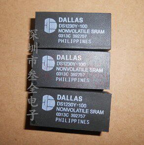 New spot DS1230Y-100 DIP-28 DALLAS clock IC snap confirmation