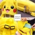 Ba lô chính hãng Pikachu cho trẻ em Một nhúm tai di chuyển Mũ dễ thương Túi đeo vai mẫu giáo - Túi bé / Ba lô / Hành lý túi đeo chéo trẻ em Túi bé / Ba lô / Hành lý