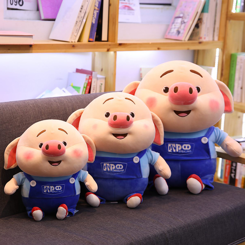 Pig fart doll plush toy cute sleeping bed doll girl doll shaking sound Net red pig pillow