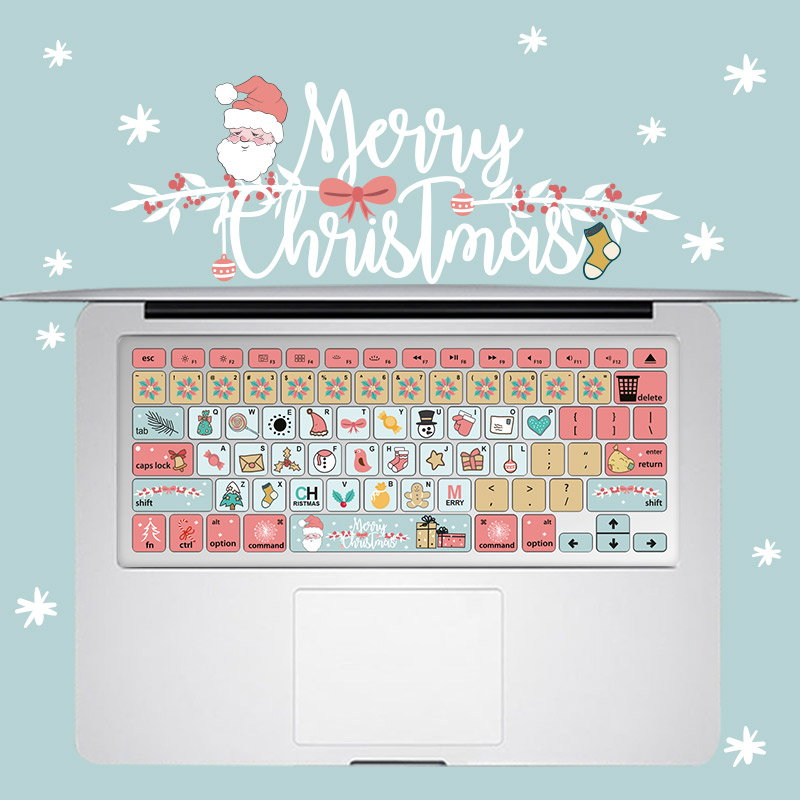 Suitable for MacBook Pro keyboard film silicone 13 inch protective film air12 Apple's laptop Christmas