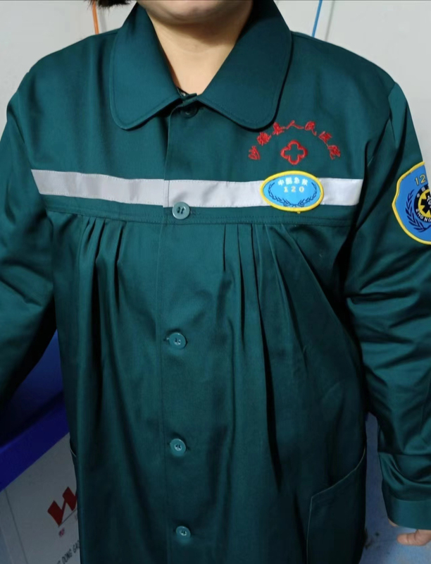 120 Emergency Maternity Uniform Emergency Room Nurse Uniform Doll Collar Dark Green Winter Long Sleeve Maternity Pants Short Sleeve Set 120 Emergency Maternity Uniform Emergency Room Nurse Uniform Doll Collar Dark Green Winter Long Sleeve Maternity Pants Short Sleeve Set
