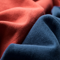 400g heavy retro Ensign blue cotton terry hooded sweater solid color loose spring and autumn mens and womens hoodies