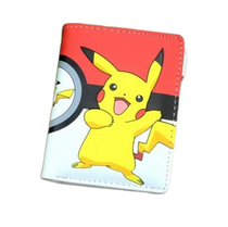 Pupil cute cartoon anime pet elf Pikachu wallet childrens coin wallet children wallet gift