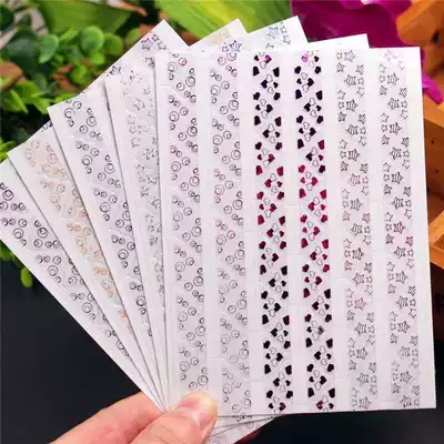 Langpai diy handstick album accessories diy photo fixed sticker bronzing lace 78 corner stickers