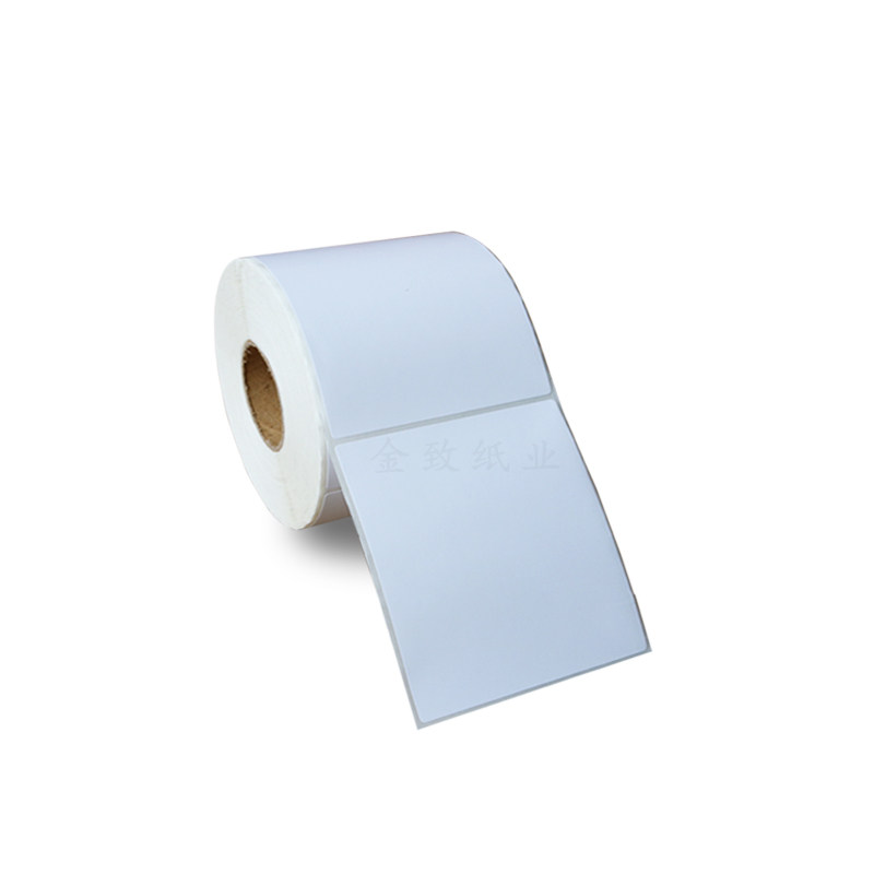 75*100*500 Label Paper Barcode Paper 75X100Mm Coated Adhesive Barcode ...