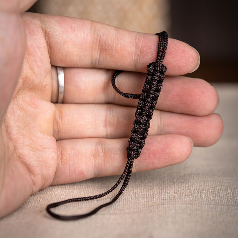 Hand-crafted pot rope Kung fu tea rope purple pot - cover rope teapot tie pot rope