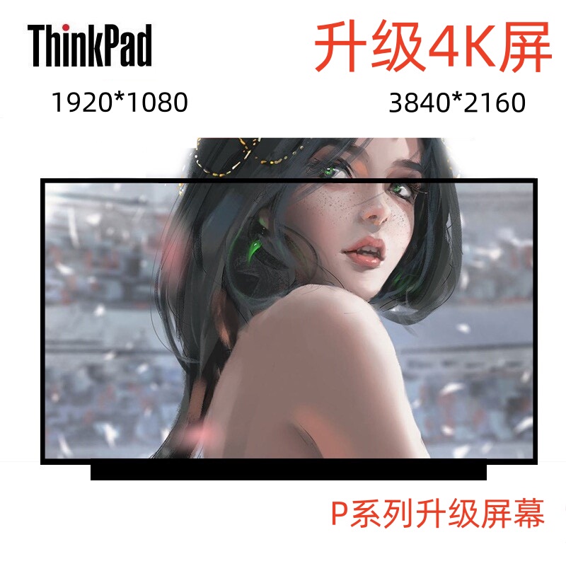 Lenovo ThinkPad P15 P15V P50 P51 P52 P52S P53 P53S Upgraded to 4K Screen