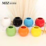 Современный керамический декор в форме цветка, простой и элегантный дизайн, легкий роскошный стиль, домашний декор, маленькая вазочка