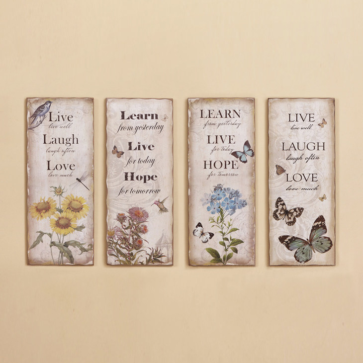 Flower Birds Plant Painting Solid Wood No Frame Decoration Painting Book House Wall Hanging Painting Living-room Home Mural Electric Meter Box Shelter Painting-Taobao