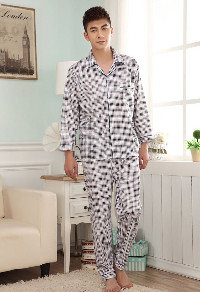 Pyjama pour homme en Coton à manche courte - Ref 3002968 Image 36