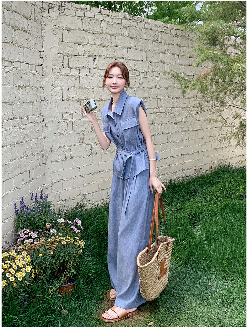 2点セット!【セットアップ】大人可愛い 気質タイダイ柄トップス＋