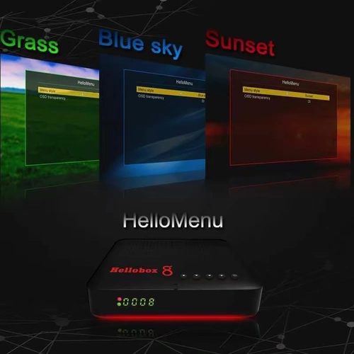 Hellobox 8 спутниковое телевидение DVB-T2 /S2X TV TUNER TV