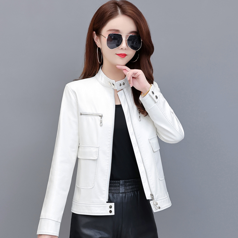 Leather clothes women short coat 2022 new products Haning fur jacket Han edition stylish sheep leather tide