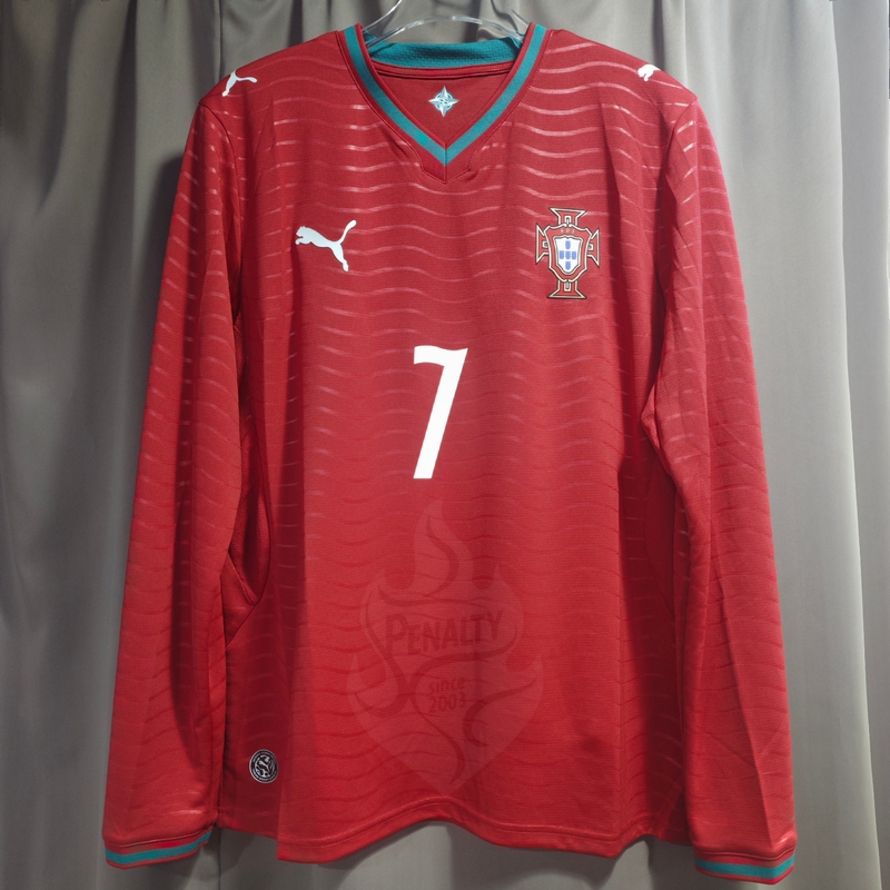 2026 Portugal Team Home Fan Version Jersey Breathable Mesh Long-Sleeved T-Shirt 783279