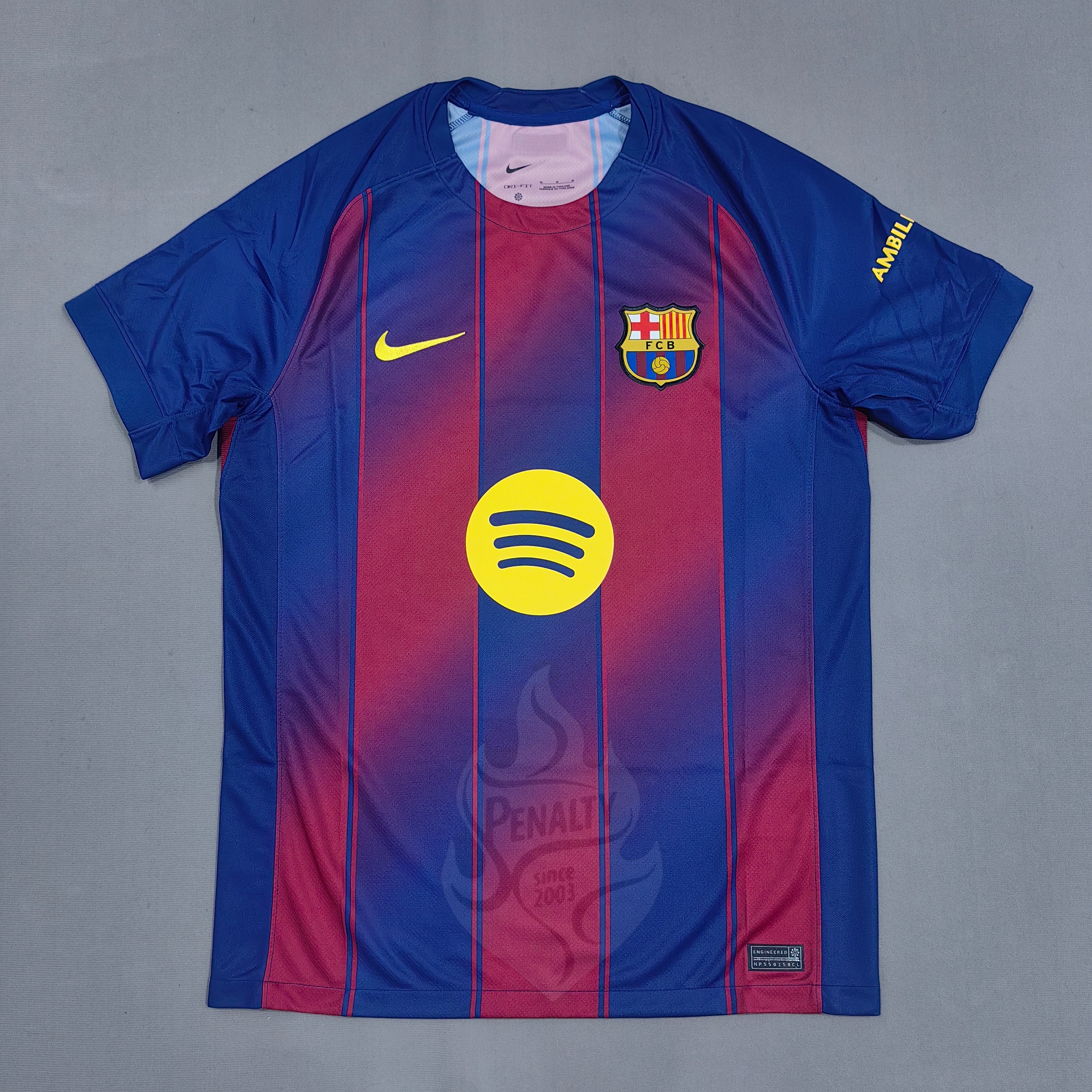 24-25巴塞罗那主场球迷版短袖球衣亚马尔HJ4590-456：穿上它，你就是诺坎普的英雄！-足球服-淘宝好物网