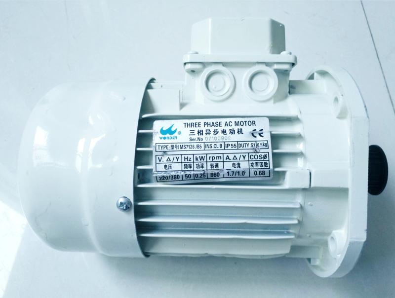 Anliso Motor MS7126 B5 Star Madoor Motor Original Loading Three Phase Asynchronous Motor Physical Photo Shoot Hot Sell