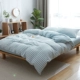 Muji Tianzhu comforter đặt một mảnh bông 1,5 đơn hoặc kép ký túc xá 1.8m đan khăn bông - Quilt Covers chăn mền giá rẻ