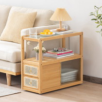 Sofa Side Cabinet Side Cabinet Rockboard Edge A Few Corners A Few Solid Wood Nordic Home Living Room Small Family-style Tea Table Nightstand