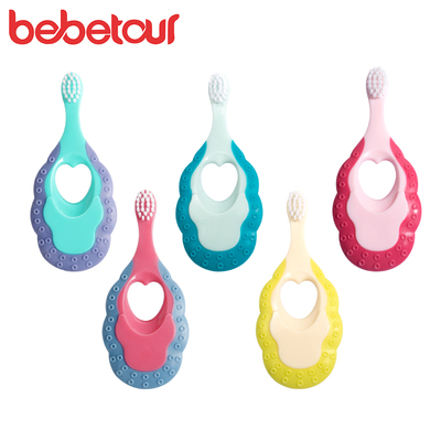 宝宝卡通牙刷儿童超细软毛抑菌婴幼儿牙刷