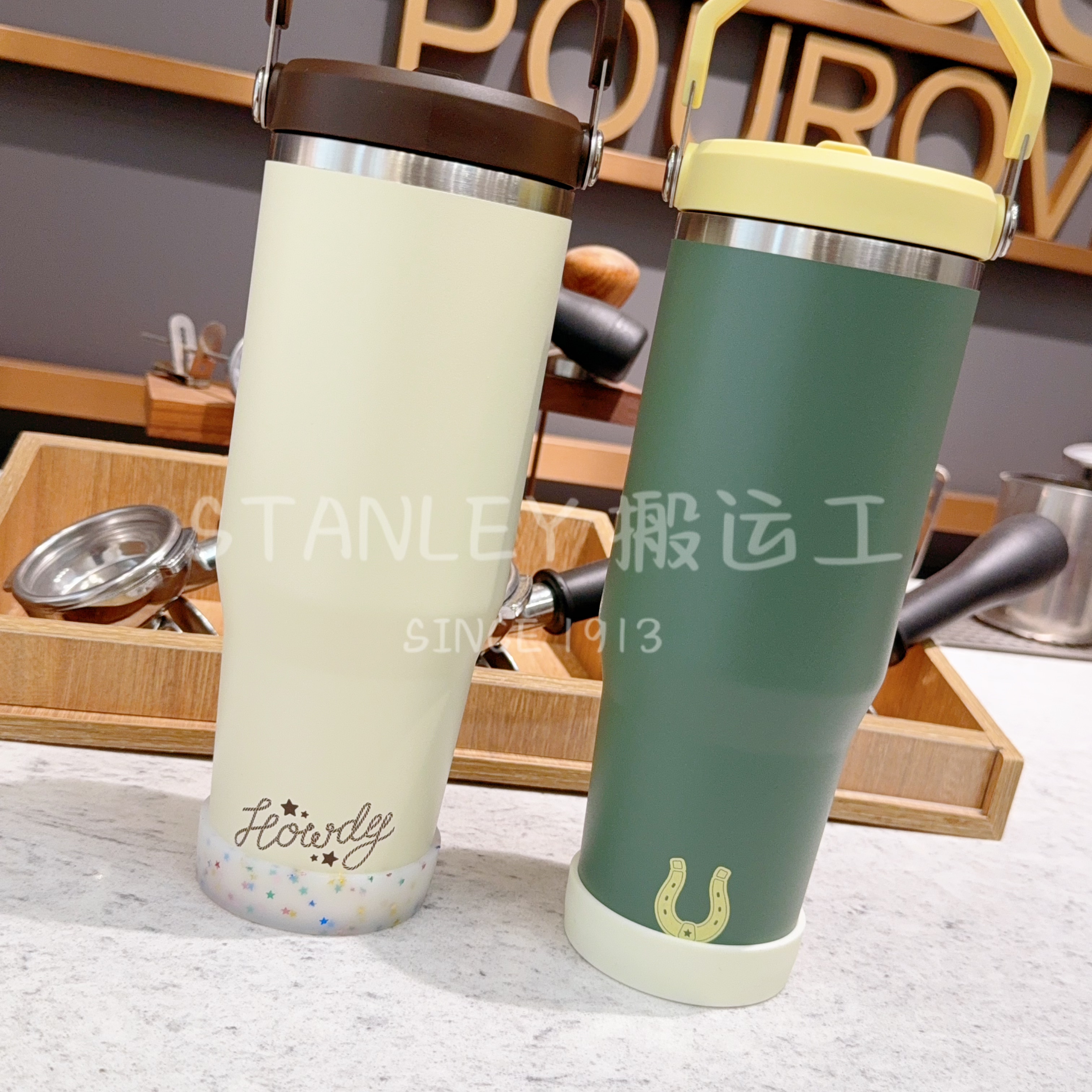 [Западная ковбойская серия] Стэнли Биг Мак Несущий cup (кружка) для питомца Большая ёмкость термос чашка нержавеющая сталь