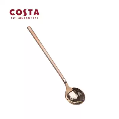 costa spoon 304 stainless steel mixing spoon Classic frosted meal spoon Yogurt dessert spoon Portable coffee spoon