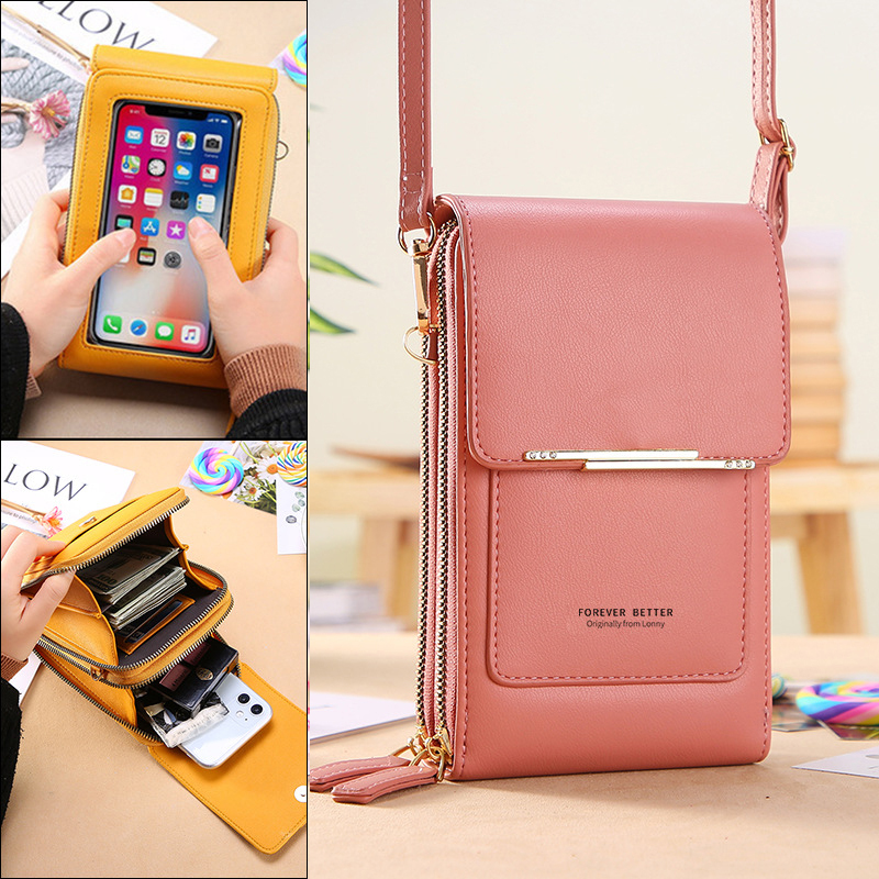 Touchscreen-Compatible, Super Popular 2026 Summer New Lightweight Mini Bag, Coin and Phone Integrated Crossbody Bag for Women