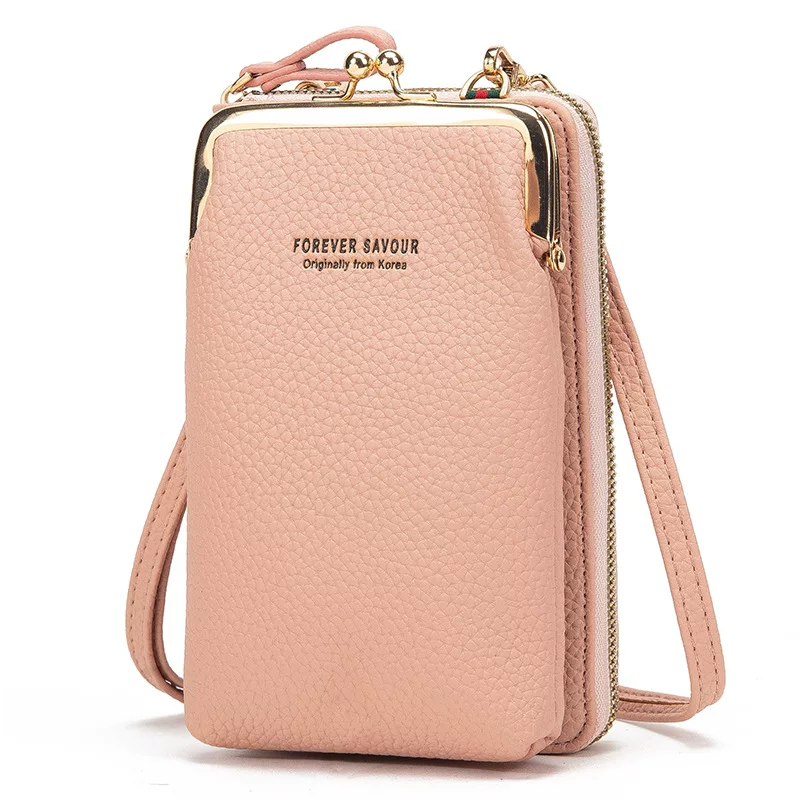 Wallet, small small bag, shoulder bag, touch screen