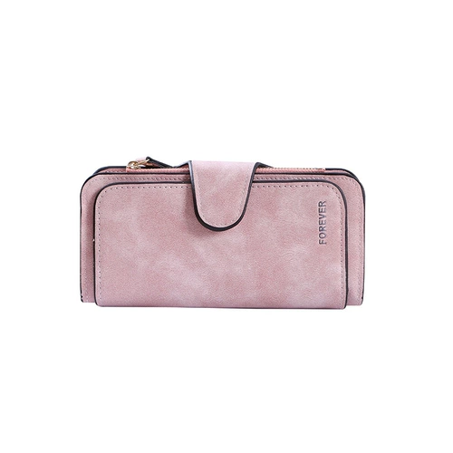 Длинная маленькая сумка клатч, вместительный и большой бумажник с молнией, кошелек, 2023, в корейском стиле