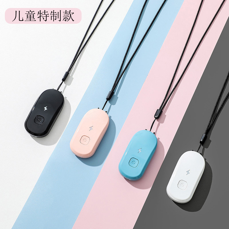 Child's negative ion air purifier Necklace Mini Hanging Neck Type Carry-on with portable carrying except secondhand smoke