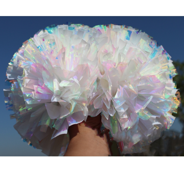 Colorful handle cheerleading square dancer flower cheerleading team flower ball lala ball lala ball games toddler hand flower 5 inches