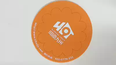 Cafe coasters Bar coasters customized PVC soft rubber rubber coasters corporate logo coasters customized